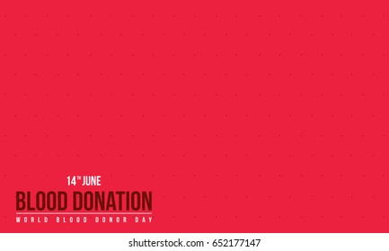 Background blood donor day style collection