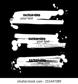 background blots. vector 5