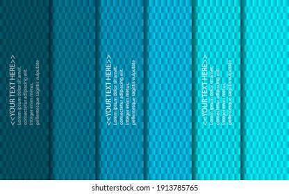Background BLUE with abstract blank for text. vector illustration.