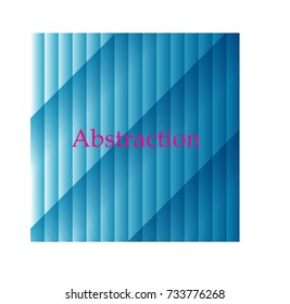 Background blue, abstract, shadows.