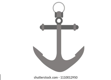 Background of blue anchors.