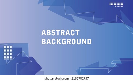 background with blue angular shapes illustration vector