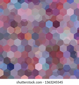 Background of blue, brown geometric shapes. Mosaic pattern. Vector EPS 10. Vector illustration