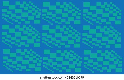 background with blue checkered turquoise color