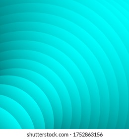 Fondo de círculos azules Ilustración vectorial. Fondo azul