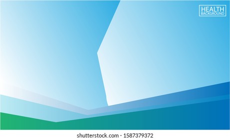 BACKGROUND WITH BLUE COLOR FOR HEALTH