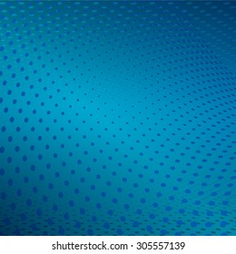 Background blue, dots,  blending, transparency, perspective, vector, banner, illustration