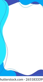 Background with blue fluid,background abstract wave for banner, social media, brochure, poster and landing page