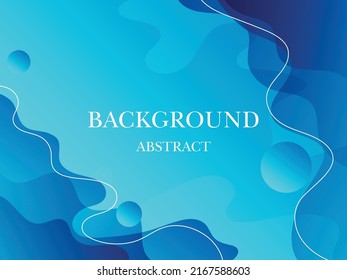 background blue free shape on board