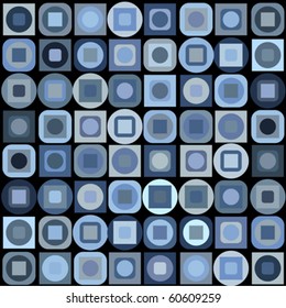 Background with blue geometrical shapes