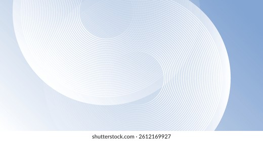 Background blue gradient modern background with circle elements. Digital technology design