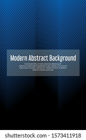 the background is blue and has many lines with colors that use gradations