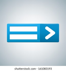 Background with blue log in bar