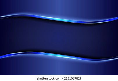 Textura de fondo de metal azul. Ilustración vectorial.