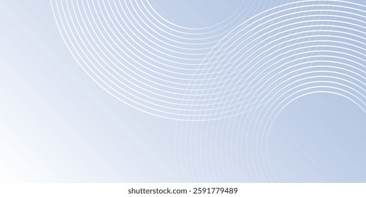 Background blue modern background with circle elements. Digital technology simple