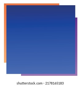 Background in blue, purple and orange colors. Vector illustration