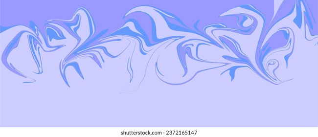 background in blue shades with different shapes