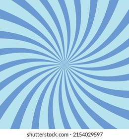 Background Blue Spiral Loop Twist Vector