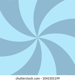 Background - blue spiral. Vector illustration.
