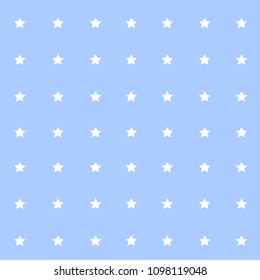 Background in blue tone with white star shape. Background concept. Vector. 