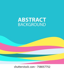 Background blue tosca modern abstract colorful vector illustration