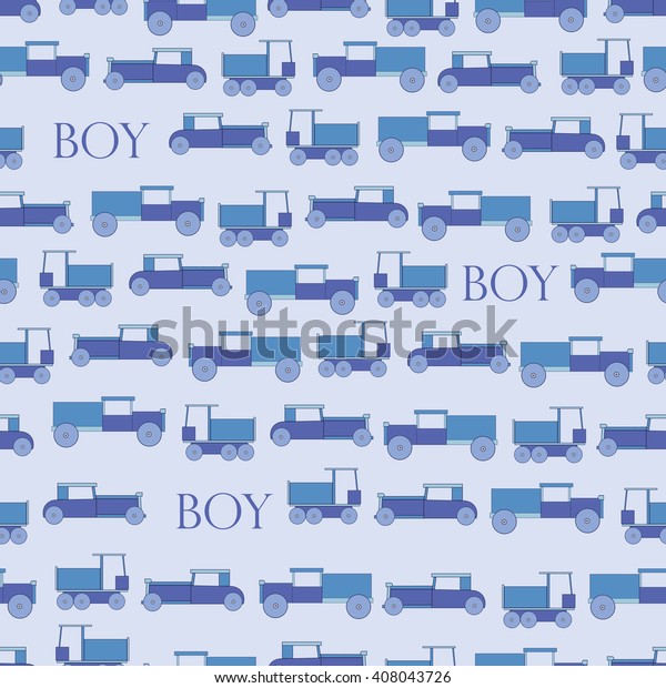 Background\
blue toy retro Toys cars for boys for\
baby.