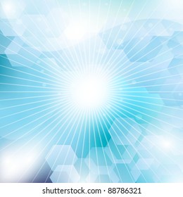 Background blue vector