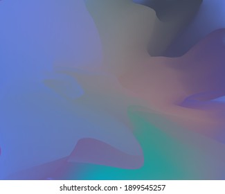 Antecedentes. Muro azul con manchas mágicas. Mapa vectorial de color mágico con borrosidad. Una muestra brillante para el diseño web con un lugar para el texto.