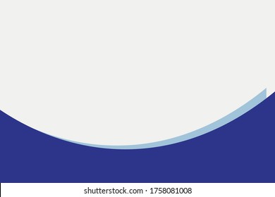  Background with a blue wave in a flat style.  Background with a blue wave in a flat style. Under the spelling of the text. Vector graphics and design.