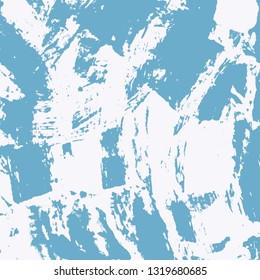 Background of blue and white paint