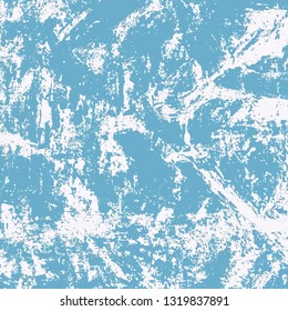 Background of blue and white paint