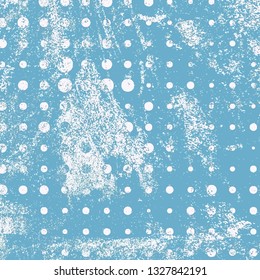Background of blue and white paint