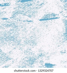 Background of blue and white paint