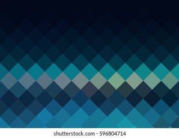 background blue-gray and blue diamond with reflections / background blue-gray and blue of rhombuses
