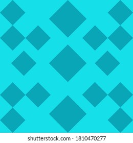 background with a bluish green square motif