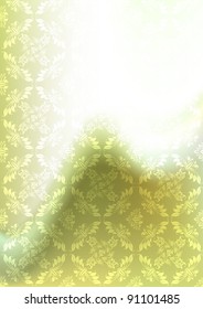 Background blur, ornament backdrop green, eps10,  gradient mesh