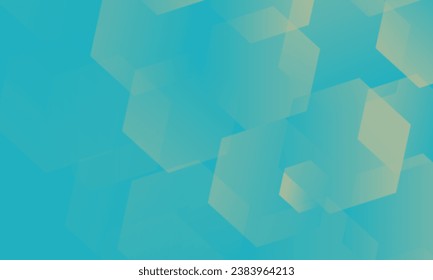 Background with blurred hexagon. Technology digital concept for your website.