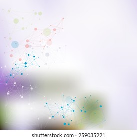 Background with bokeh