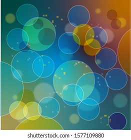 ПечатьColorful the background bokeh. Abstract geometric shape. Beautiful the background bokeh, great design for any purposes. Abstract defocused light