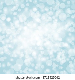 The background. Bokeh. Bubbles. Circles. Colorful abstract background. illustration for design. Blue