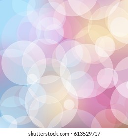 Background with  bokeh effect