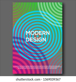 background book cover modern design