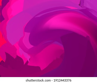 Antecedentes. Patrón abstracto brillante púrpura, rosa, degradado. Manchas multicolores de doodle líquido. Plantilla vectorial para diseño web, postcard, valentina, presentación de producto, plinth show.
