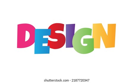 background. bright colorful text. design. designer. graphic.  art. word