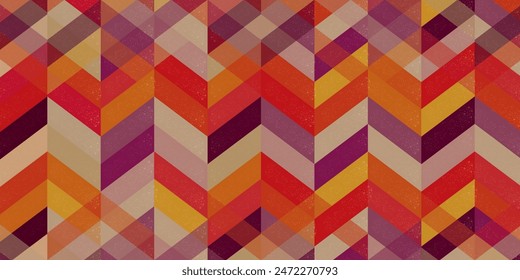 Background in bright colors. Bold graphic pattern made from simple elements. Abstract background