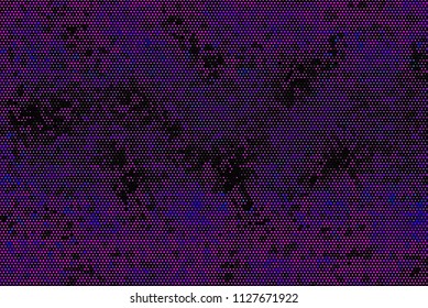 Background with bright dots, circles. Abstract sequins, rhinestones, glitter background. Perforated surface. Shining texture. Vector illustration. Different shades of red color