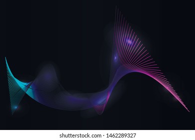 
background with bright neon glow