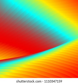 Background in bright rainbow colors.Vector illustration for web design, desktop wallpaper or website.
