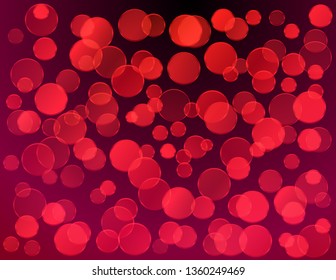 Background bright sparkling circles