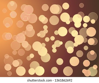 Background bright sparkling circles
